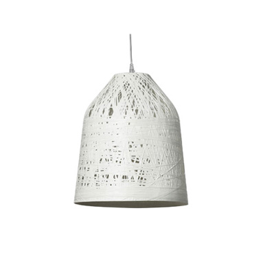 BLACK OUT SMALL WHITE suspension lamp
