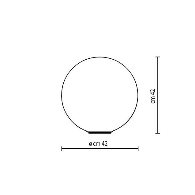 diameter D 42cm with dimmer
