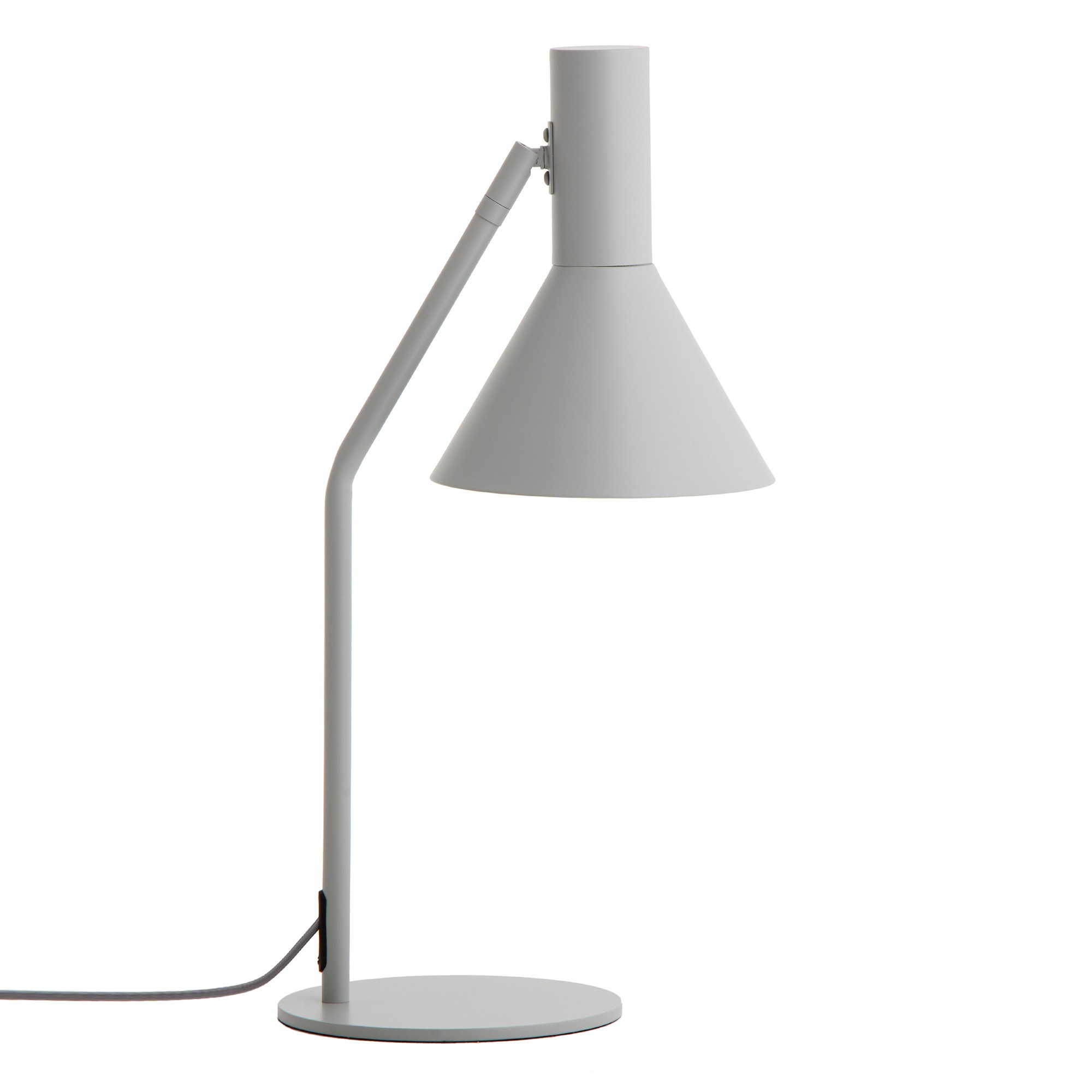 LYSS table lamp in grey colour