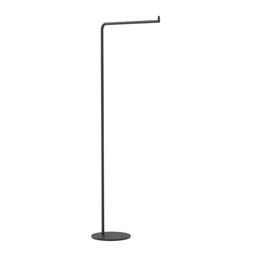 floor stand in black colour