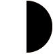 white (upper disc) & black (ring) 