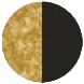 φύλλο χρυσού-μαύρo