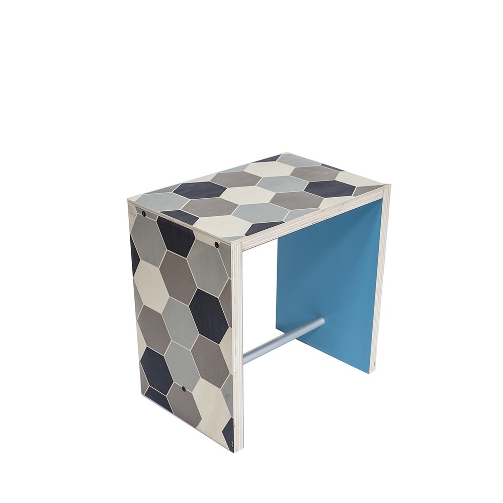 NORDICO VERACE - ESAGONI stool / side table