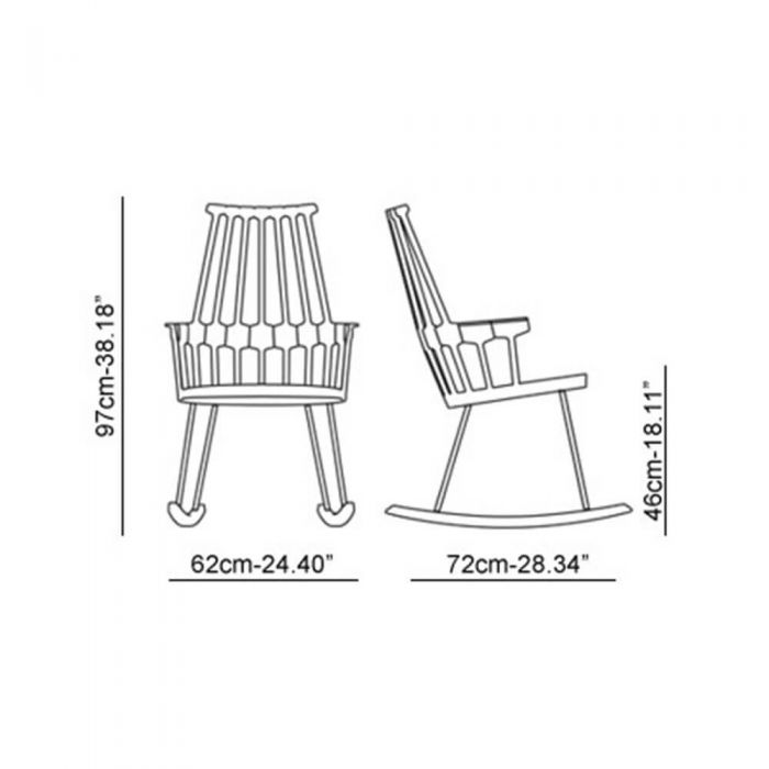 COMBACK κουνιστή καρέκλα Image 1++