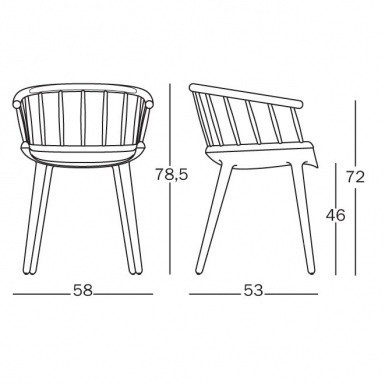 CYBORG ''STICK'' καρέκλα Image 1++
