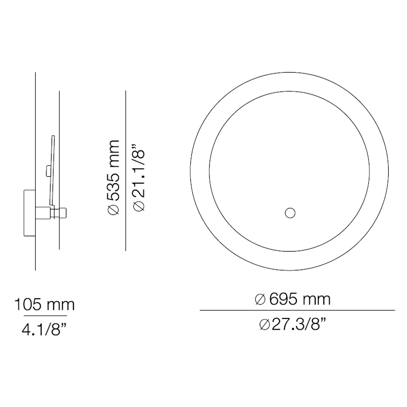 μεγάλο Φ 69.5cm