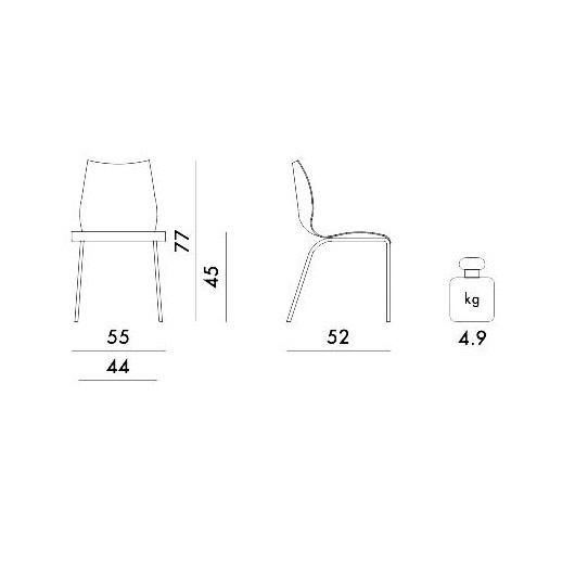 MAUI καρέκλα - συσκευασία 2 τεμαχίων Image 21