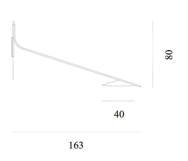 μεγάλο μέγεθος 163cm dimmable 0-10V