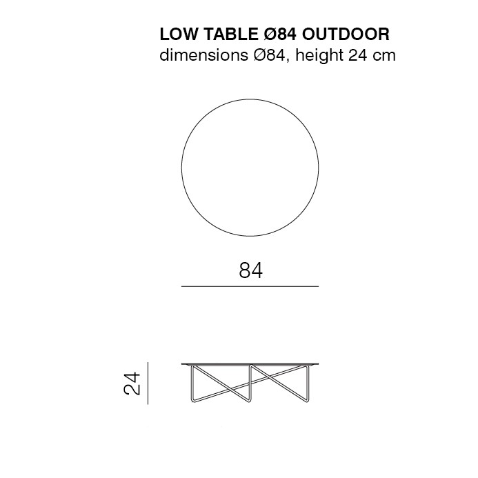 POLYGON χαμηλό τραπέζι εξωτερικού χώρου Image 1++
