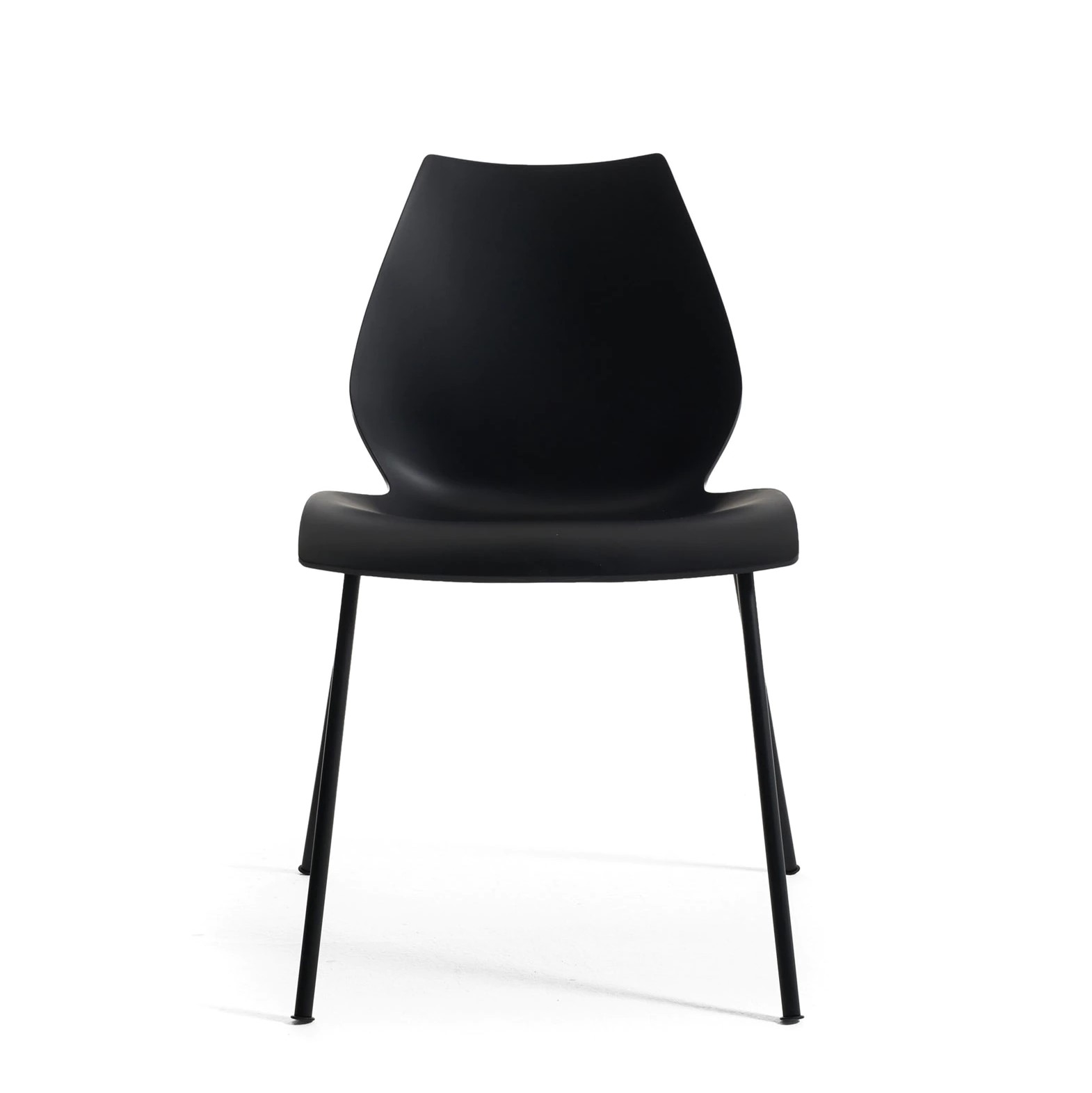 MAUI καρέκλα με μαύρη δομή - συσκευασία 2 τεμαχίων