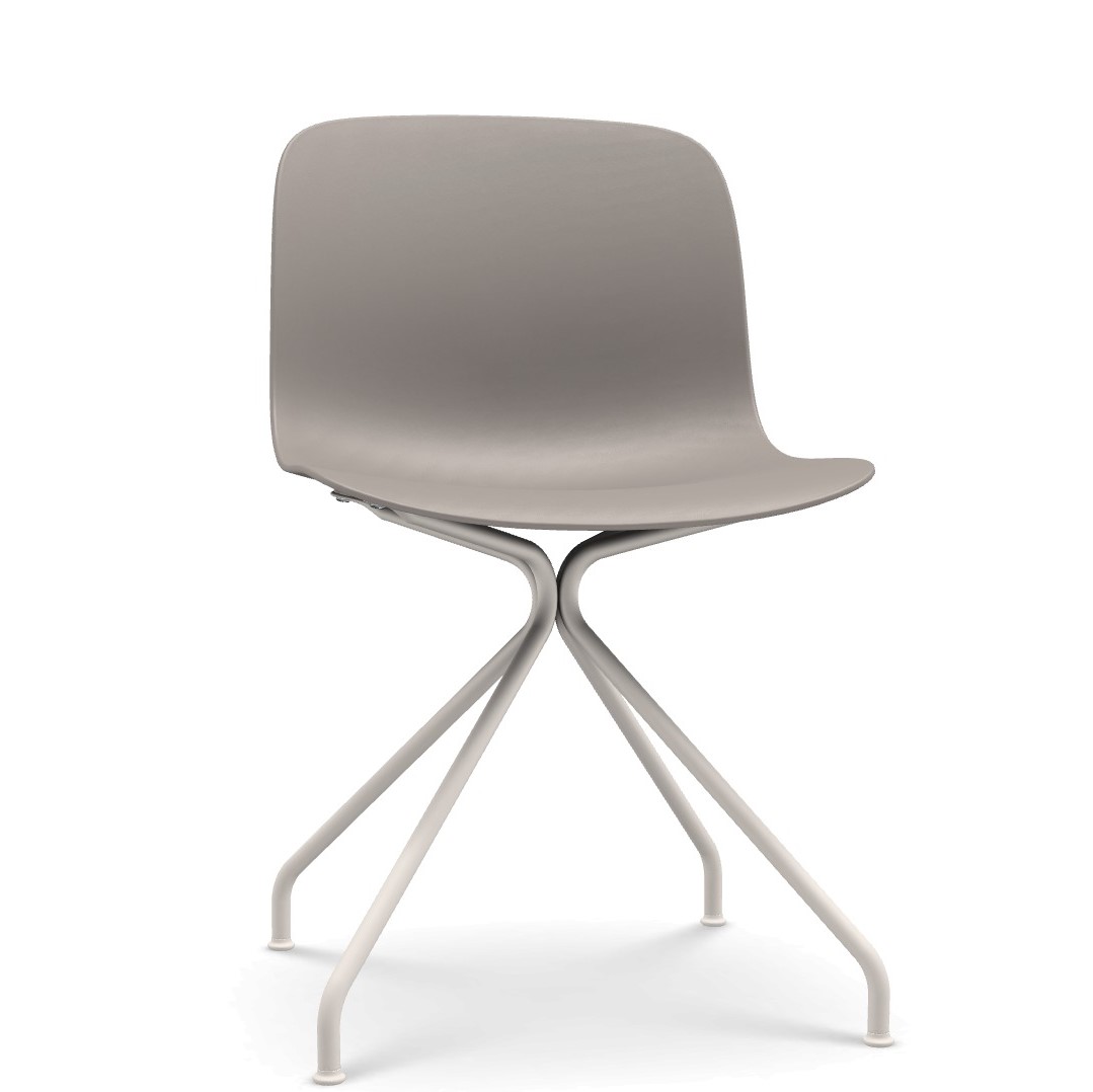 λευκή δομή - μπεζ κάθισμα