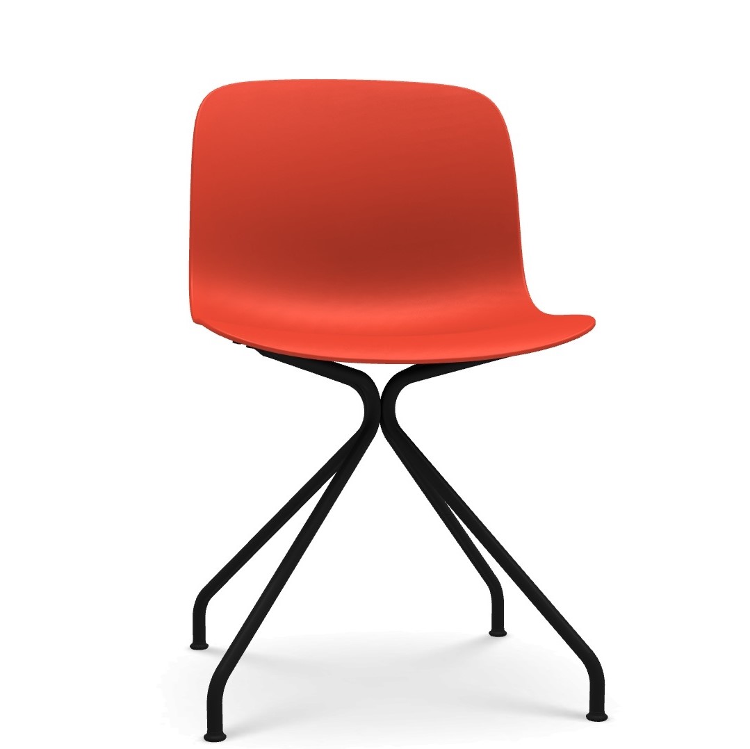 μαύρη δομή - κοραλί κάθισμα