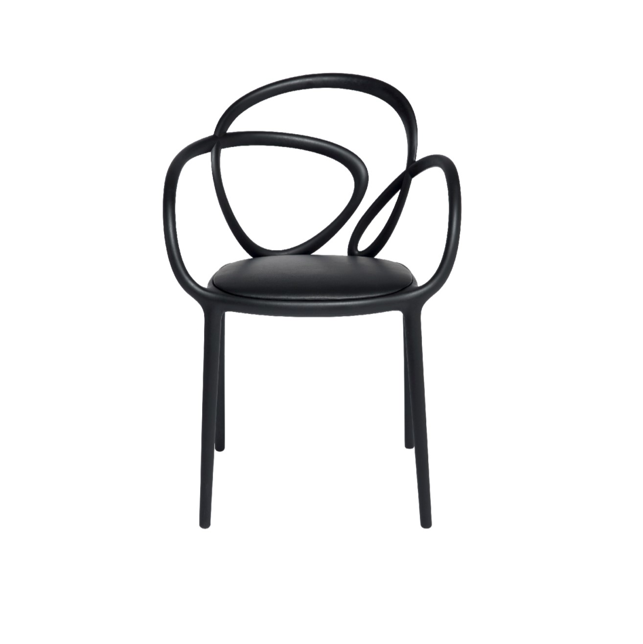 LOOP chair with cushion - set of 2 pieces