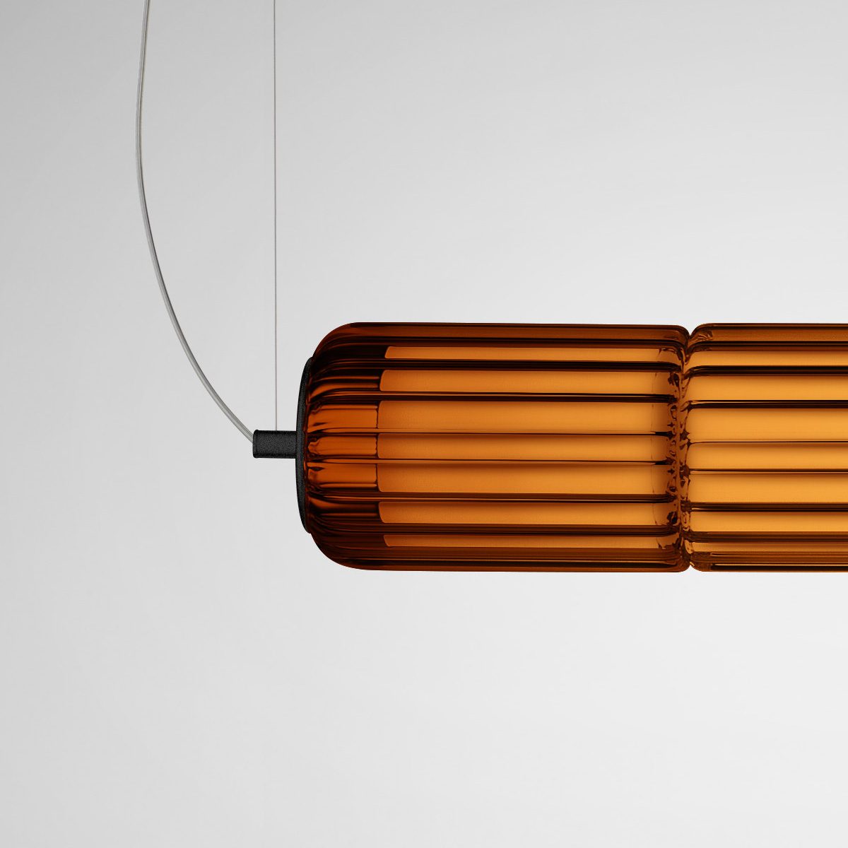 καφέ tobacco γυαλί - μαύρο ματ