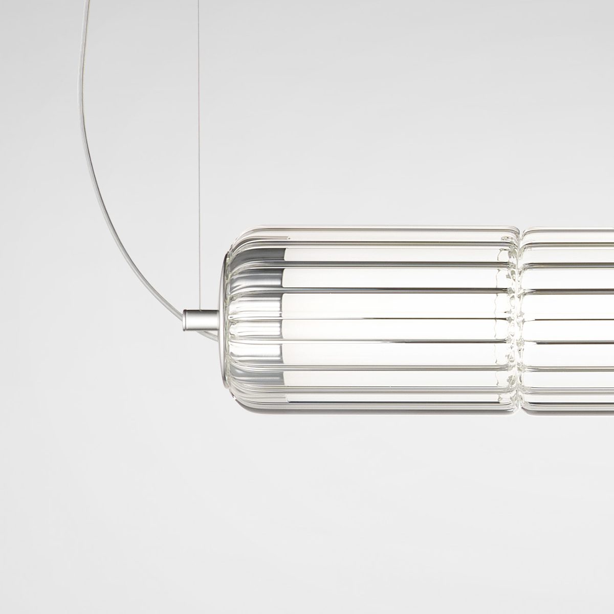 διάφανο γυαλί - ανοδιωμένο αλουμίνιο