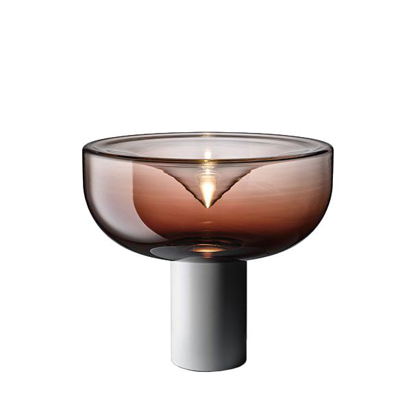 κόκκινο Βουργουνδίας γυαλί - δομή σε λευκό ματ