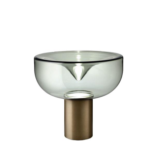 γκρι φουμέ γυαλί - δομή σε μπρονζέ ματ