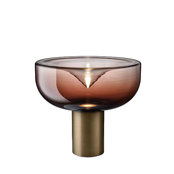 κόκκινο Βουργουνδίας γυαλί - δομή σε μπρονζέ ματ