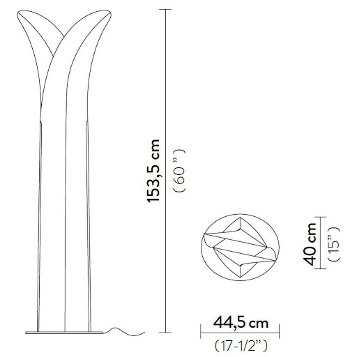 extra large H 153.5cm