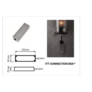κουτί σύνδεσης12cm x 4cm x Y 2.3cm